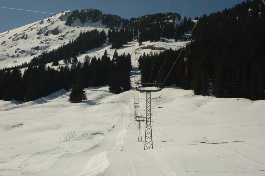 Schlepplift Arsat, März 2014