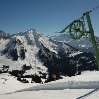 Schlepplift Parchets 1, März 2014