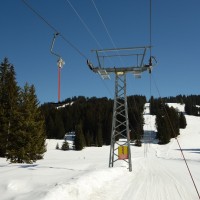 Schlepplift Pra Cornet, eine schwere Städeli-Anlage, März 2014