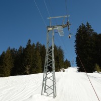 Schlepplift Pra Cornet, März 2014
