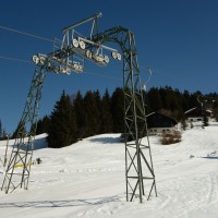 Schlepplift Les Erasis, ein wunderschönes Exemplar von Müller, März 2014