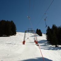 Schlepplift Les Erasis, März 2014