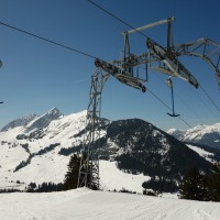 Schlepplift Les Erasis, März 2014