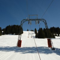 Schlepplift Les Erasis, März 2014