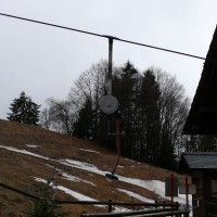 Schlepplift La Cierne, März 2008