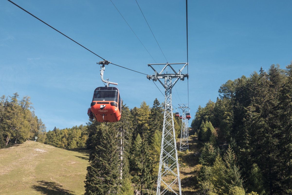 Kabinenbahn Albinenleitern-Torrentalp, Oktober 2021
