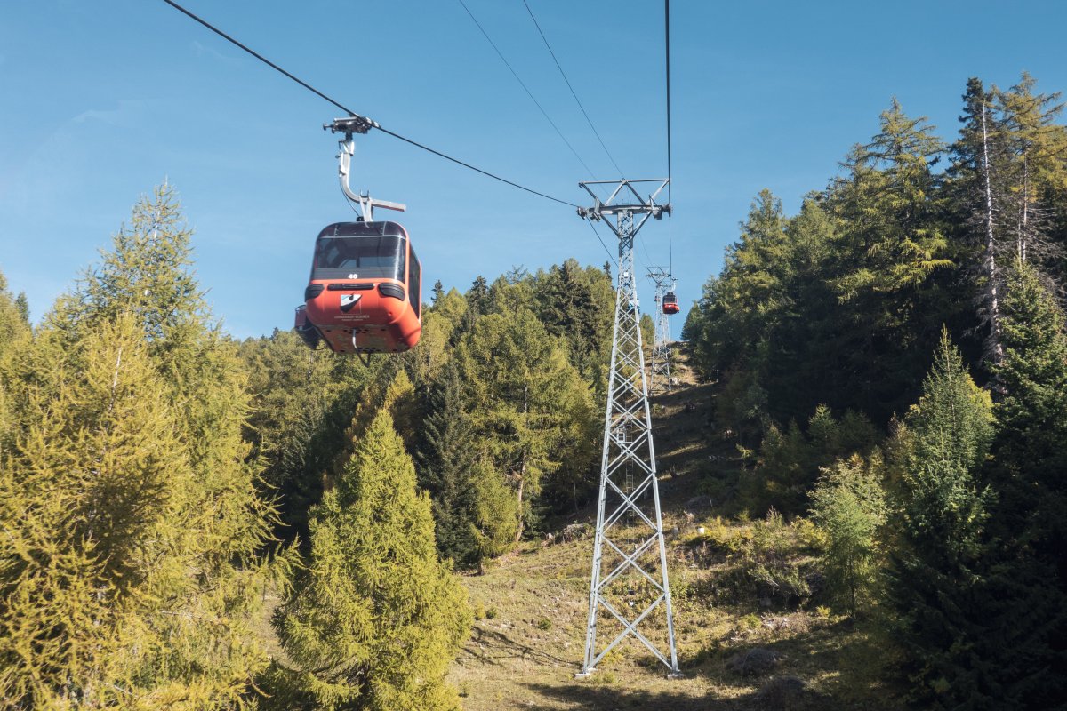 Kabinenbahn Albinenleitern-Torrentalp, Oktober 2021