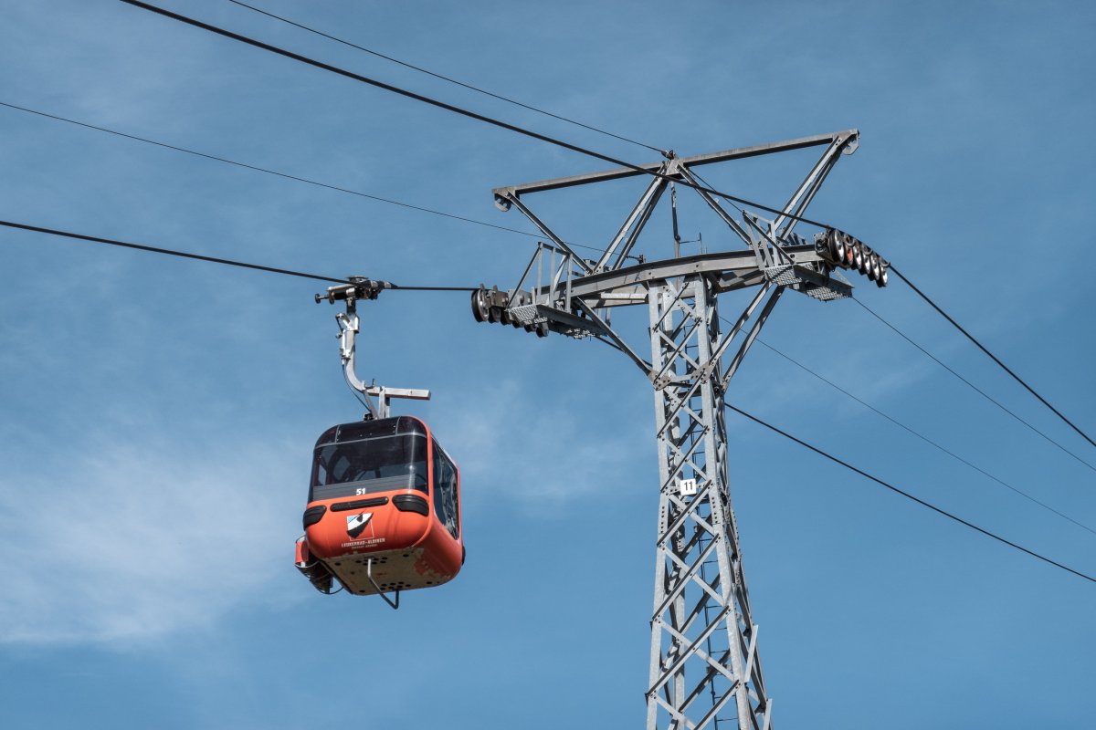 Kabinenbahn Torrentalp-Rinderhütte, Oktober 2021