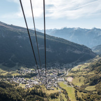 Luftseilbahn Leukerbad-Gemmipass, Oktober 2021