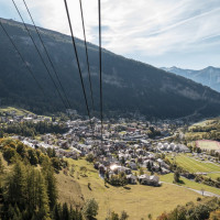 Luftseilbahn Leukerbad-Gemmipass, Oktober 2021