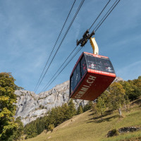 Luftseilbahn Leukerbad-Gemmipass, Oktober 2021