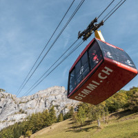 Luftseilbahn Leukerbad-Gemmipass, Oktober 2021