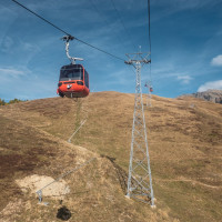 Kabinenbahn Torrentalp-Rinderhütte, Oktober 2021