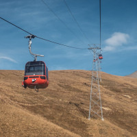 Kabinenbahn Torrentalp-Rinderhütte, Oktober 2021