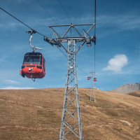 Kabinenbahn Torrentalp-Rinderhütte, Oktober 2021