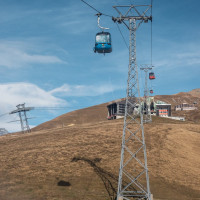 Kabinenbahn Torrentalp-Rinderhütte, Oktober 2021