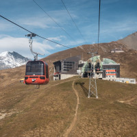 Kabinenbahn Torrentalp-Rinderhütte, Oktober 2021