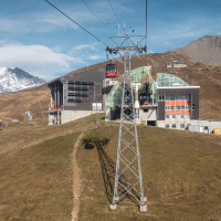Kabinenbahn Torrentalp-Rinderhütte, Oktober 2021