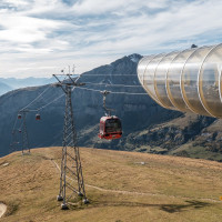 Kabinenbahn Torrentalp-Rinderhütte, Oktober 2021