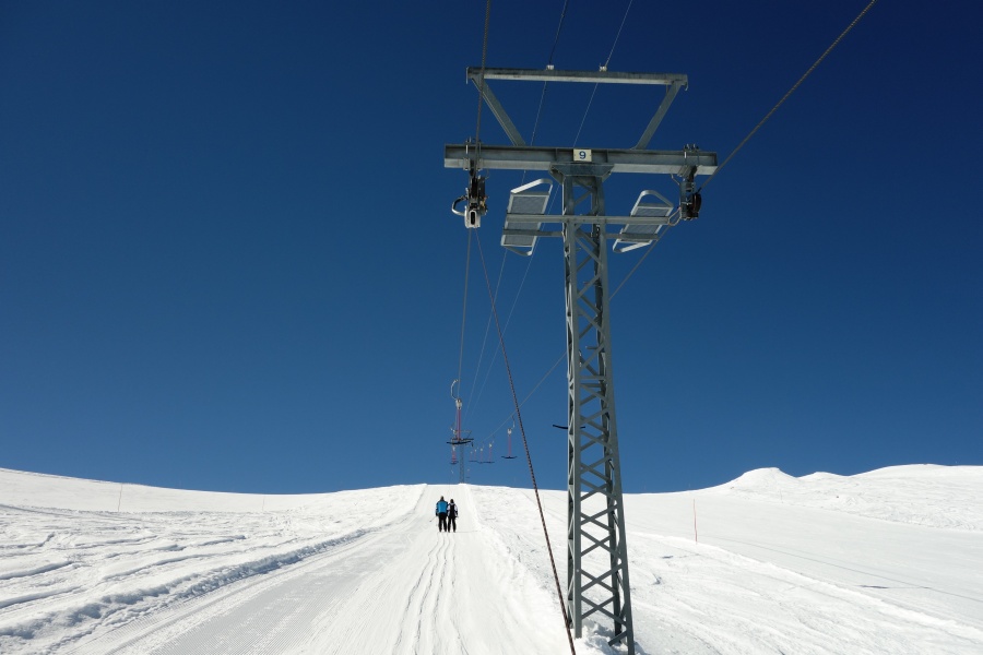Schlepplift Chaux de Bavon, März 2014