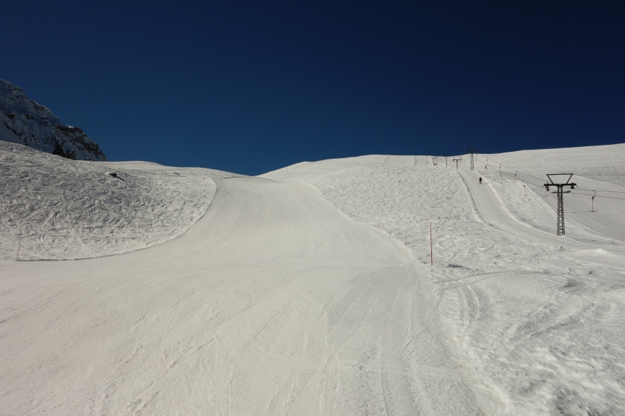 Schlepplift Chaux de Bavon, März 2014