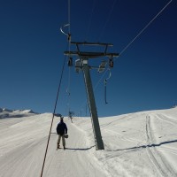 Schlepplift La Vardette, März 2014