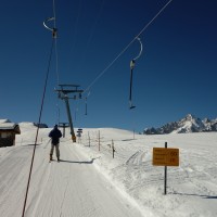 Schlepplift La Vardette, März 2014