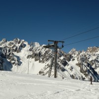 Bergstation des Schlepplifts Chaux de Bavon, März 2014