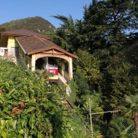 Standseilbahn Cassarate-Monte Bré, erste Sektion, Oktober 2010