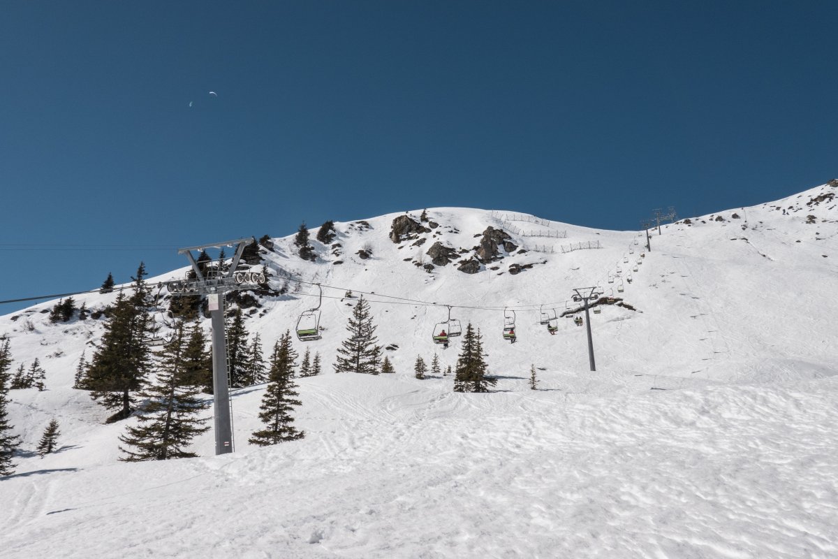 Sesselbahn Zügenhüttli, März 2022
