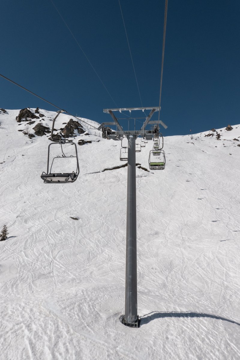 Sesselbahn Zügenhüttli, März 2022