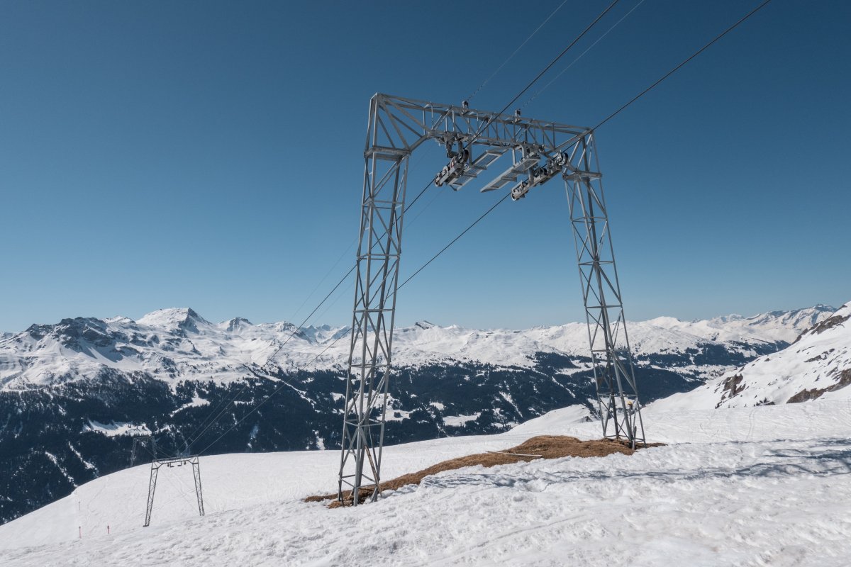Stillgelegter Schlepplift Glatteggen