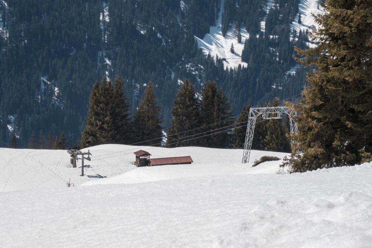 Schlepplift Glatteggen, März 2022