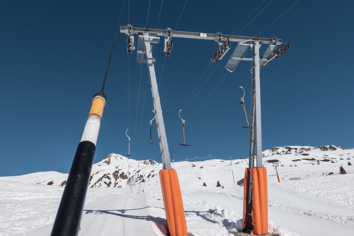 Schlepplifte Albeina, März 2022