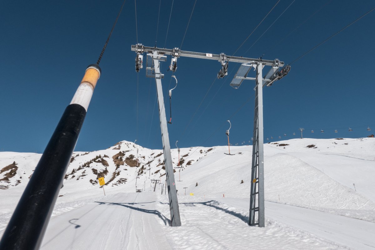 Schlepplifte Albeina, März 2022