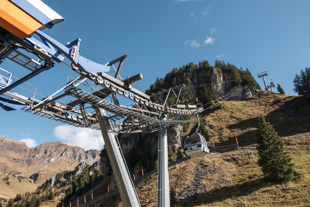 Kabinenbahn Mägisalp-Planplatten, Oktober 2022