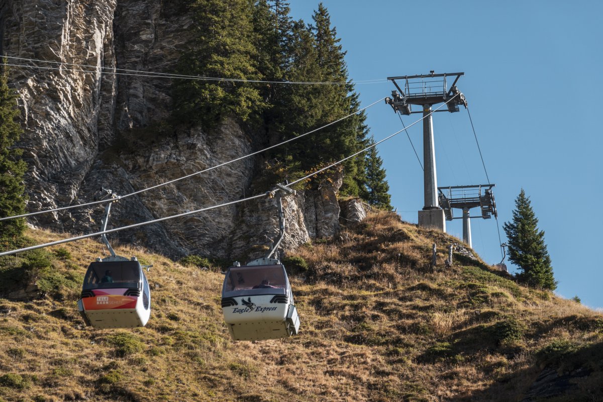 Kabinenbahn Mägisalp-Planplatten, Oktober 2022