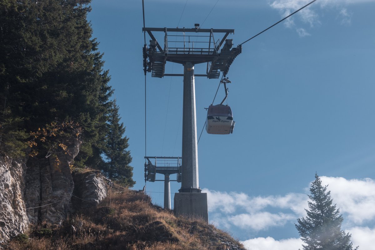 Kabinenbahn Mägisalp-Planplatten, Oktober 2022