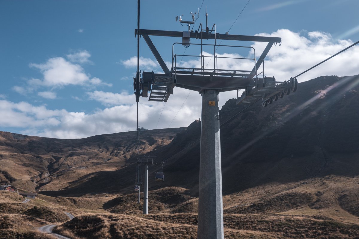 Kabinenbahn Mägisalp-Planplatten, Oktober 2022