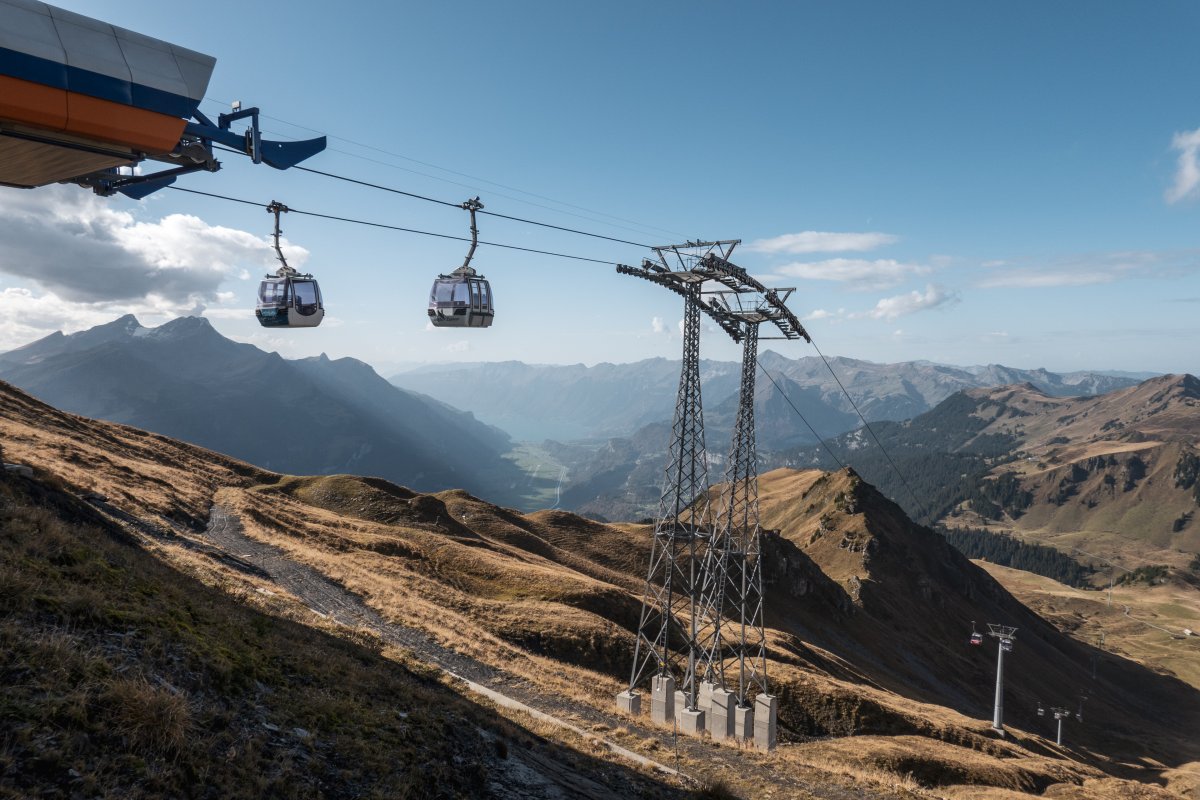 Kabinenbahn Mägisalp-Planplatten, Oktober 2022