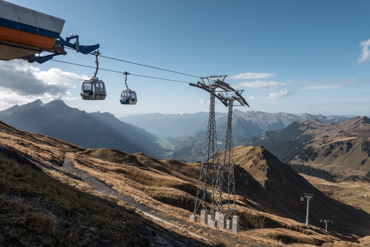 Kabinenbahn Mägisalp-Planplatten, Oktober 2022