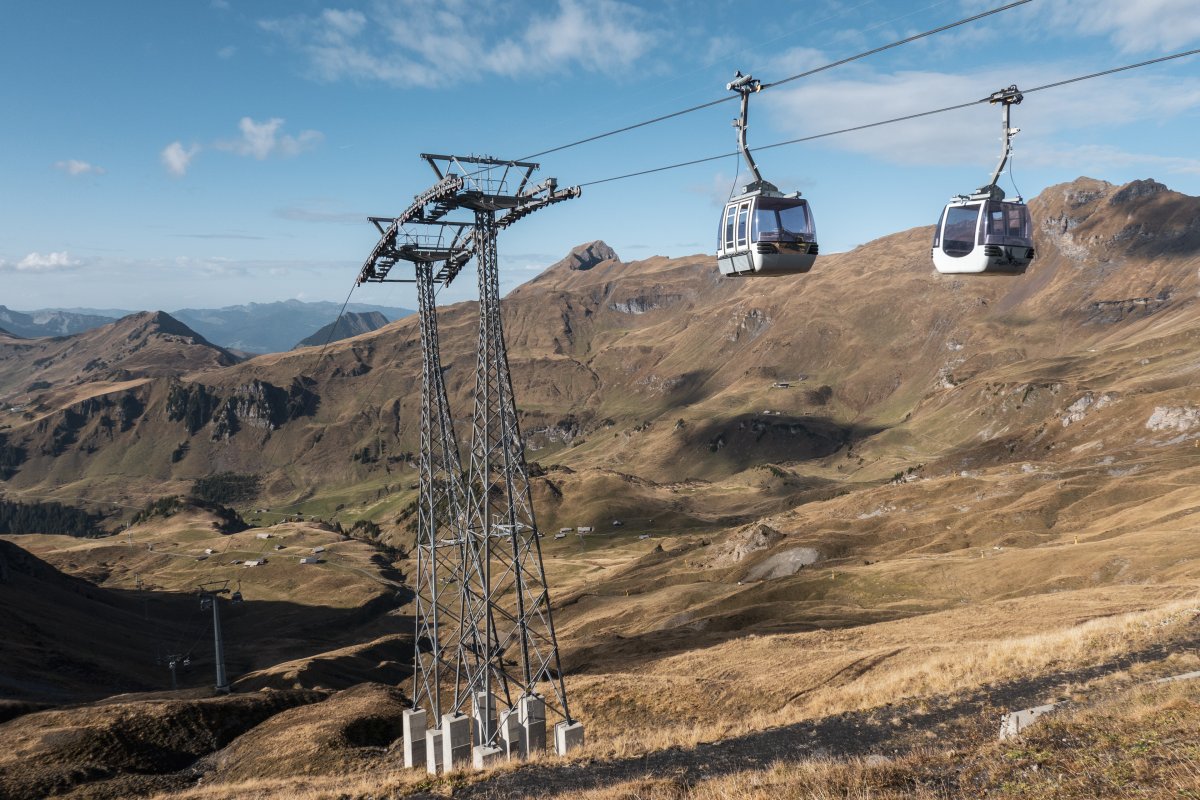 Kabinenbahn Mägisalp-Planplatten, Oktober 2022