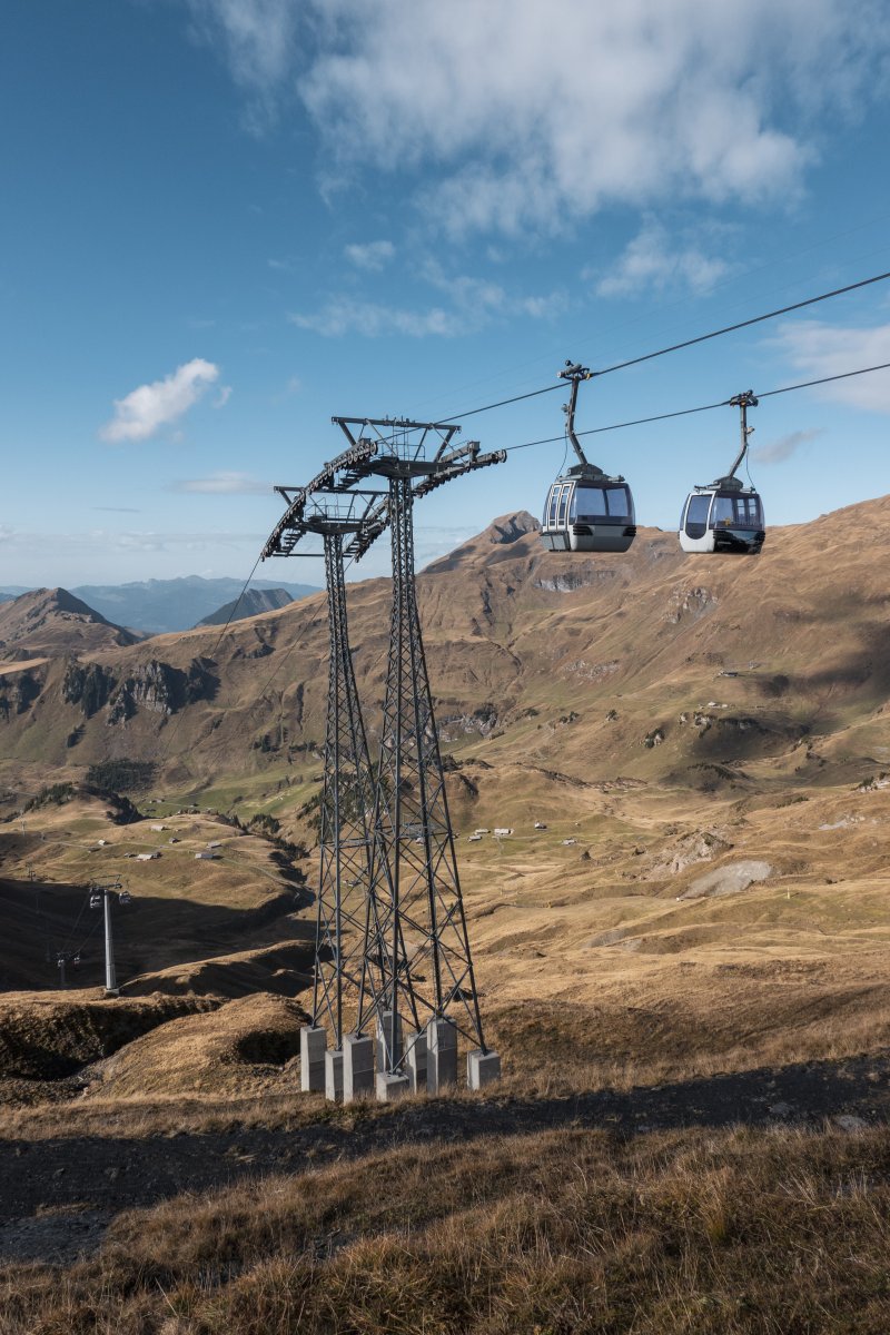 Kabinenbahn Mägisalp-Planplatten, Oktober 2022