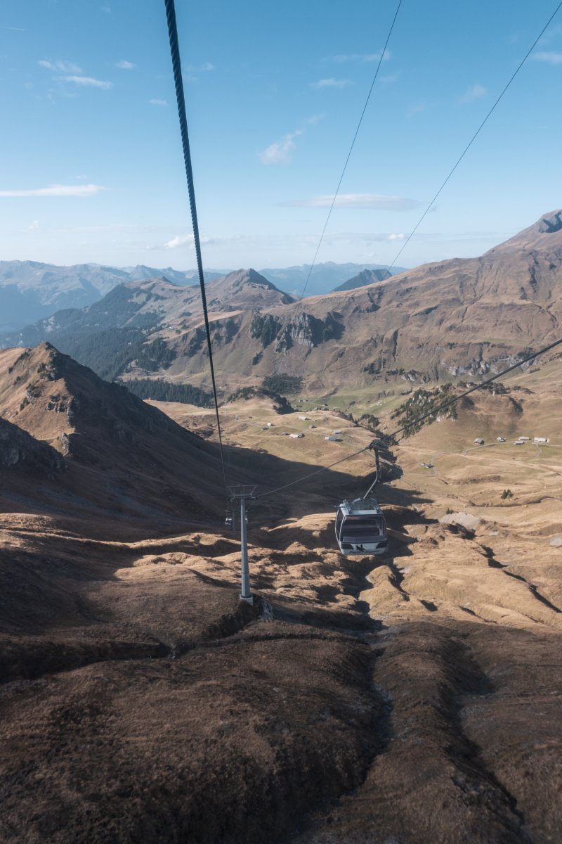 Kabinenbahn Mägisalp-Planplatten, Oktober 2022