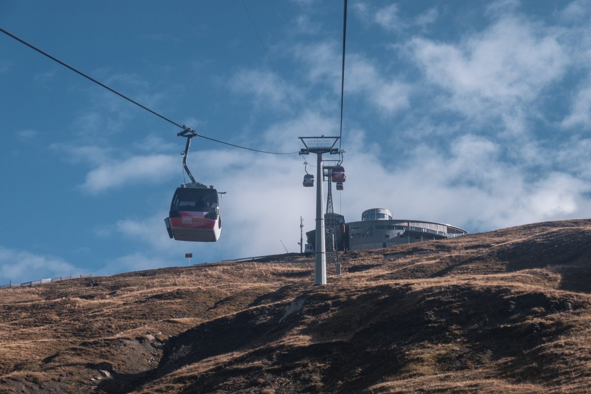 Kabinenbahn Mägisalp-Planplatten, Oktober 2022
