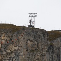 Strecke der Luftseilbahn Distelboden-Bonistock, September 2012