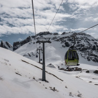 Kabinenbahn Stöckalp-Melchsee-Frutt, April 2024