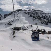 Kabinenbahn Stöckalp-Melchsee-Frutt, April 2024