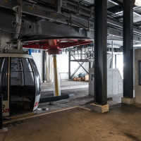 Bergstation der Kabinenbahn Stöckalp-Melchsee-Frutt, April 2024