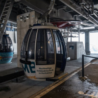 Bergstation der Kabinenbahn Stöckalp-Melchsee-Frutt, April 2024